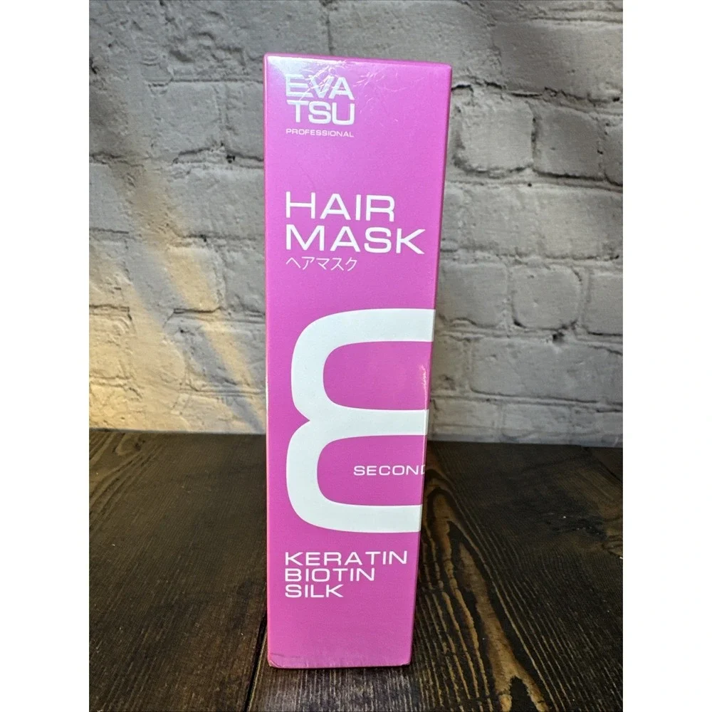 Evatsu 8-Second Hydrating Hair Mask Spray - Rinse-Out Deep Keratin Treatment